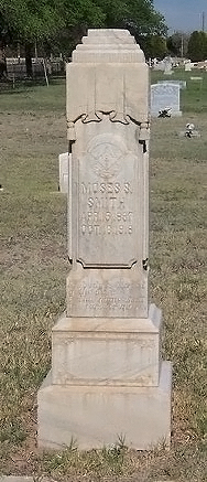 Private Moses Silvester Smith Headstone